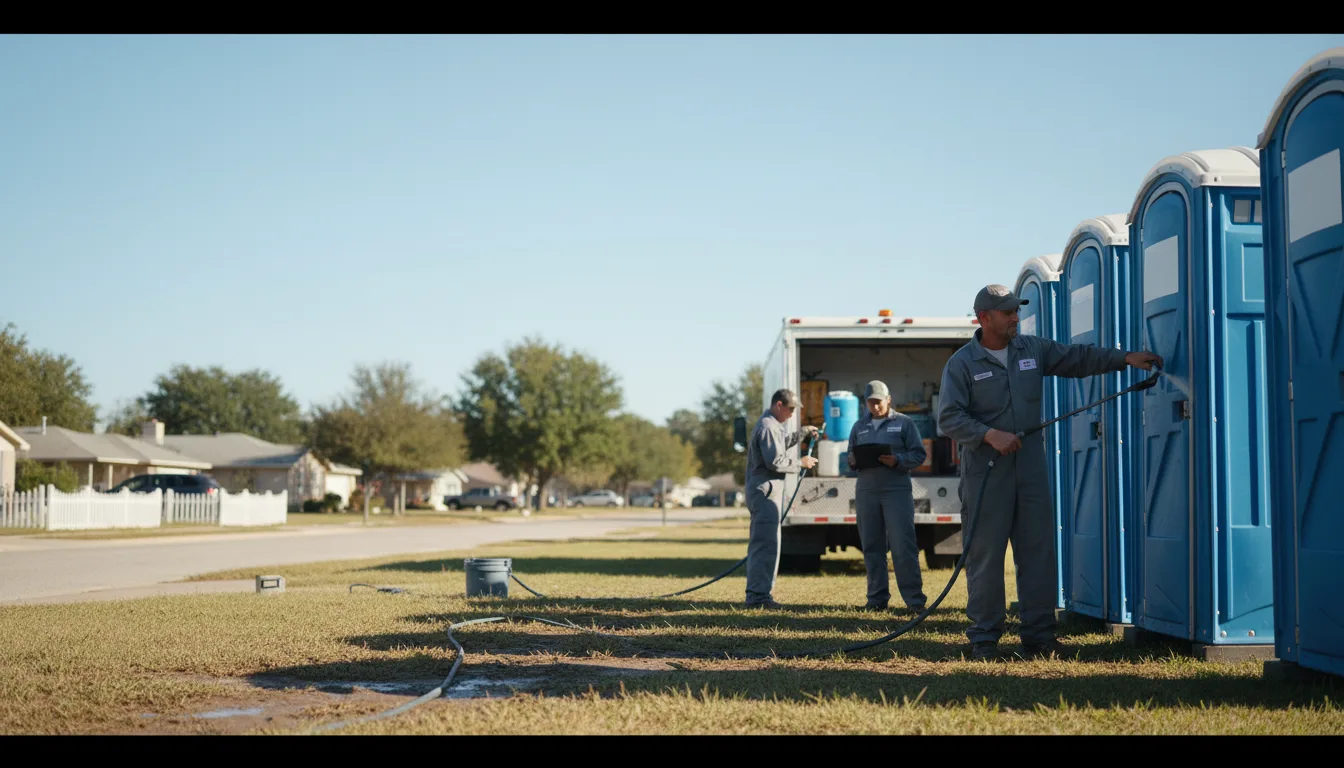 Long-Term Portable Toilet Rental in Port Clinton, OH near me